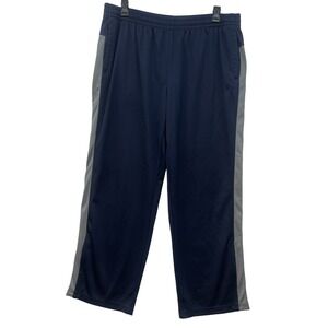 Vintage Starter Track Pants XL Navy Mesh Athletic‎ Zip Ankle Stripe